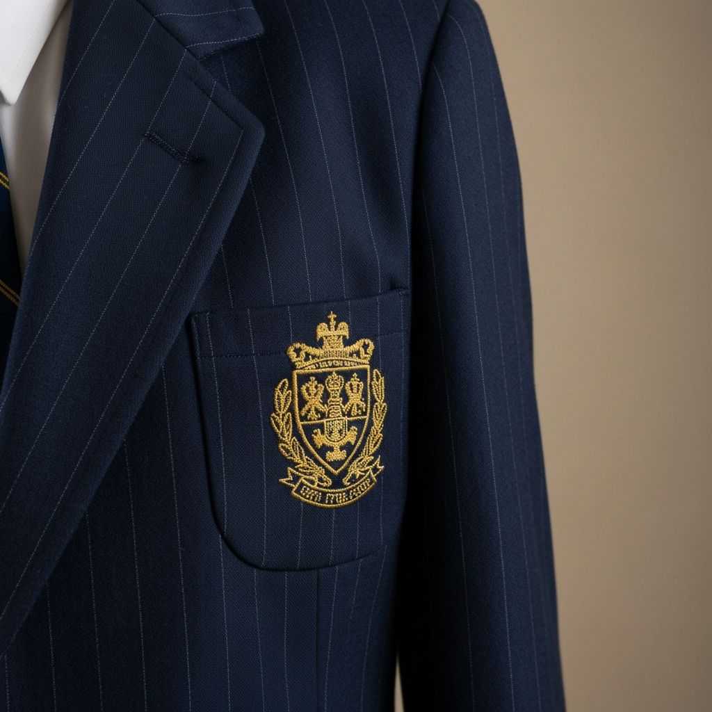 Badge on School Uniform